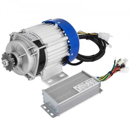48v Dc 750w Electric Brushless Motor W Controller Diy Bicycle Go-kart Reduction