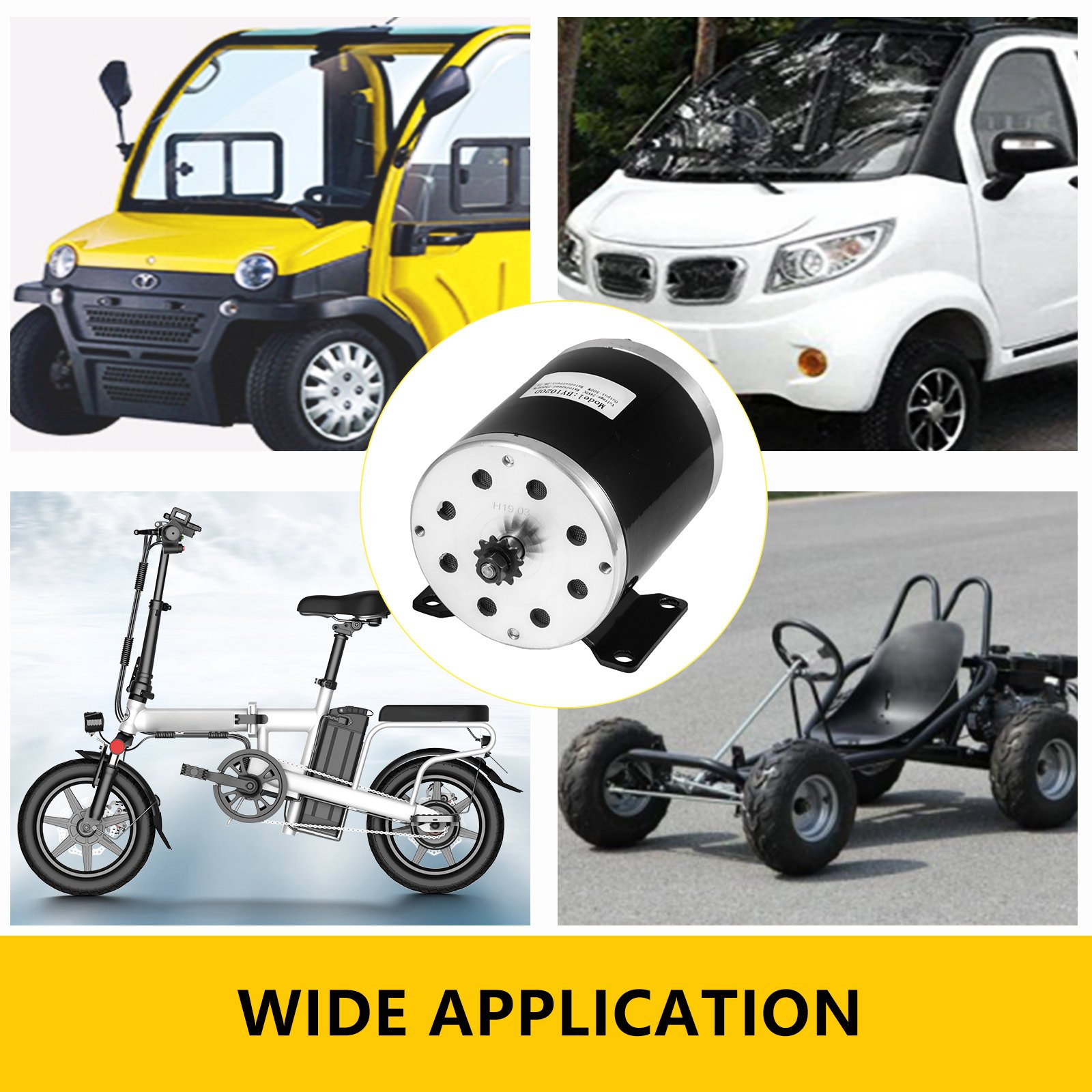 24V DC Electric Motor 500W Scooter Motor 2500RPM Scooter Scooter Permanent