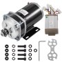 Brushed Motor Go Kart Electric Go Kart Motor 650w 36v Dc Motor W/speed Reduction