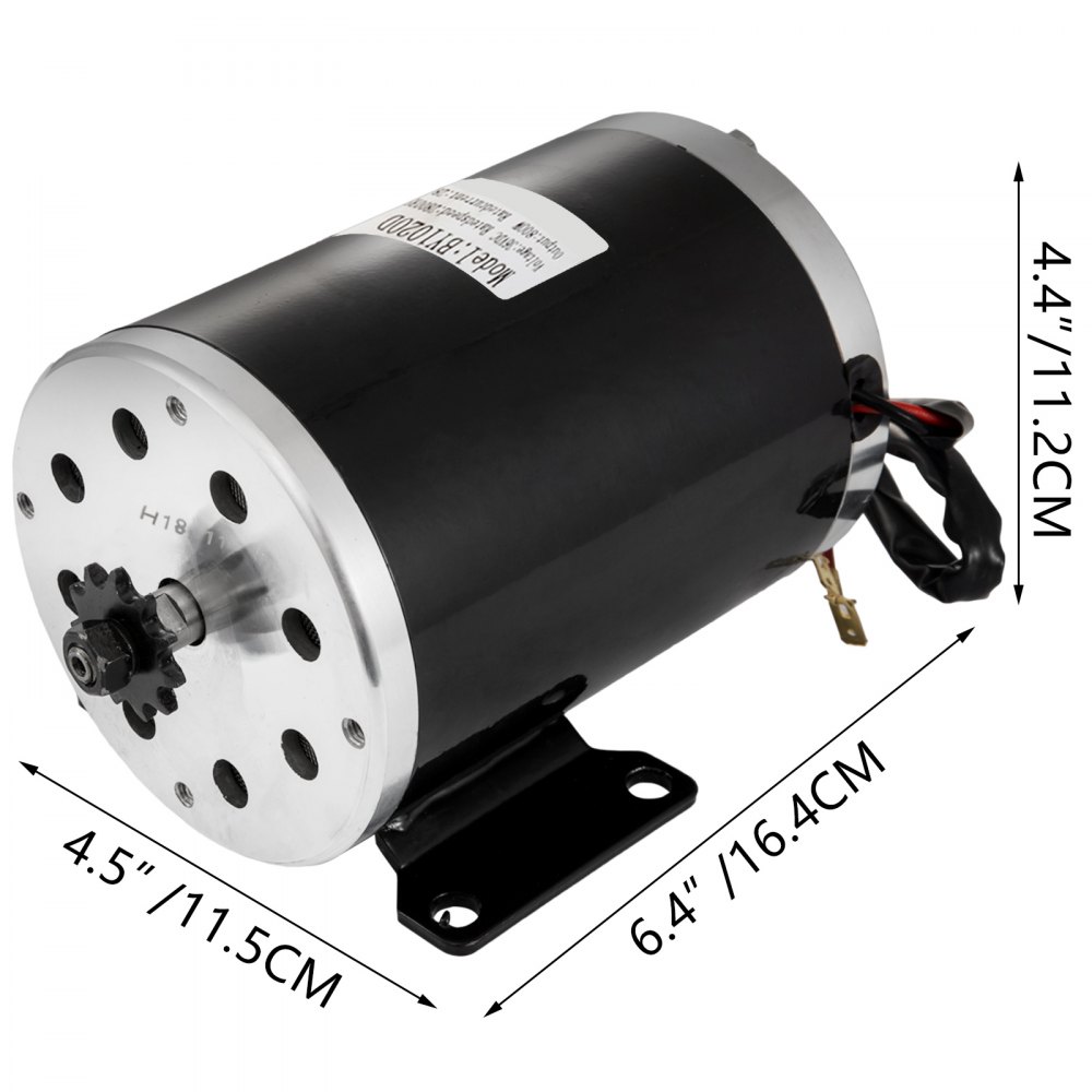 800W 36V DC Electric Brush Motor Controller Throttle grip Scooter Go Kart