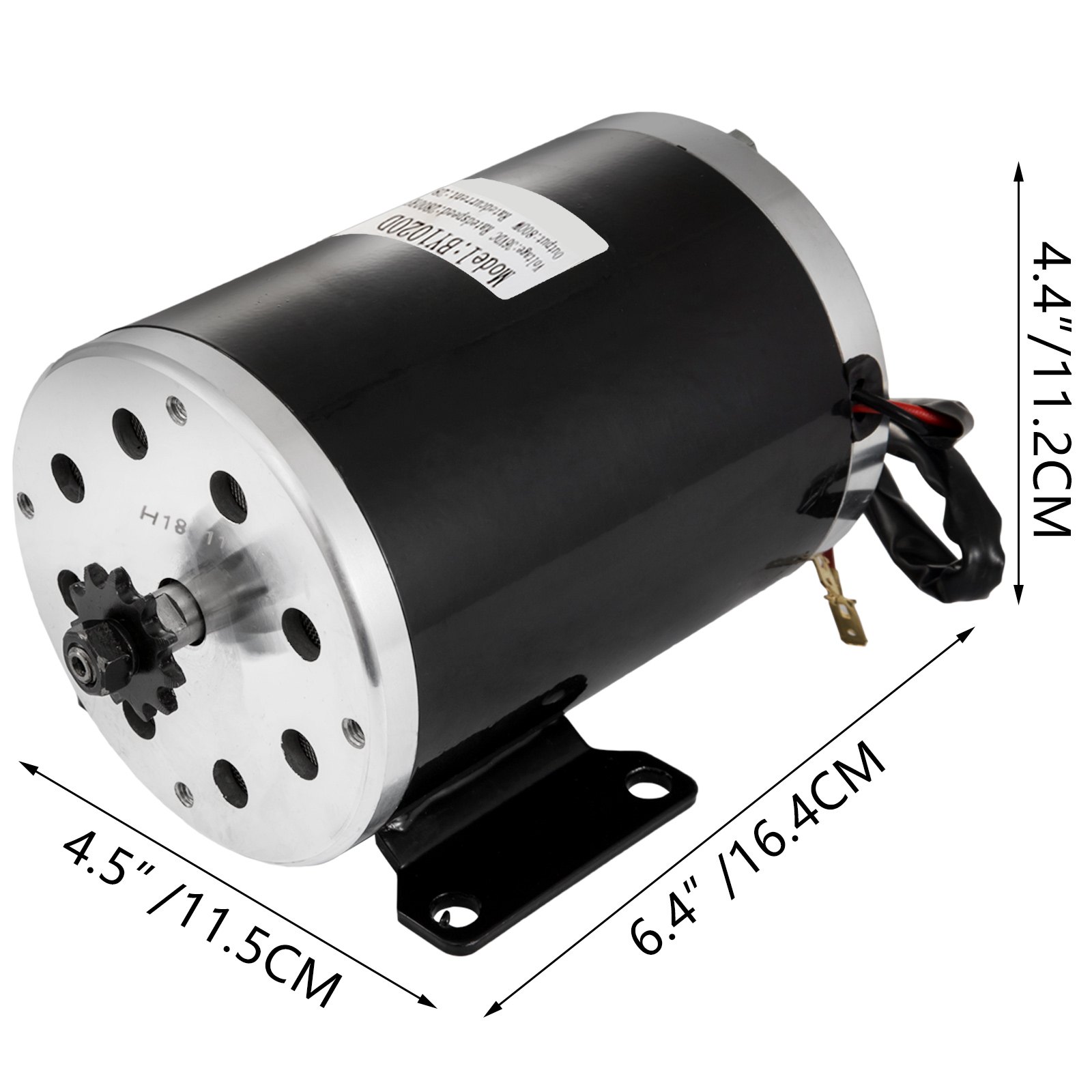 800W 36V DC Electric Brush Motor Controller Throttle grip Scooter Go Kart