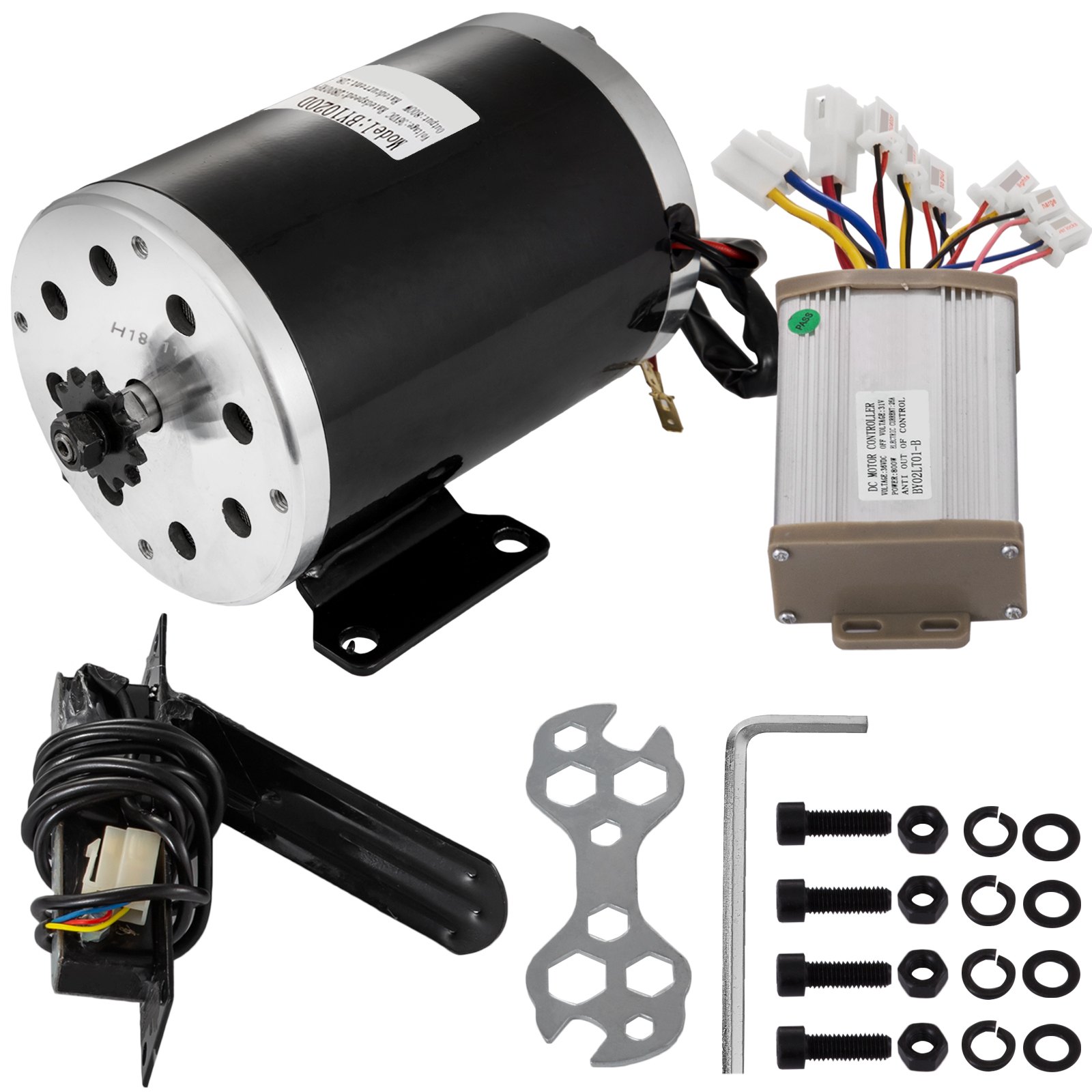 800w 36v Dc Electric Motor Controller Pedal Controller Skateboard Razor