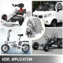 Brushed Motor Go Kart Electric Go Kart Motor 36v 450w Electric Scooter Motor Kit