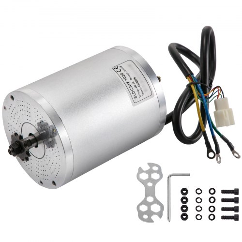 48V DC Motor Brushless Electric Motor 2000W BLDC motorcycle Go-kart scooter