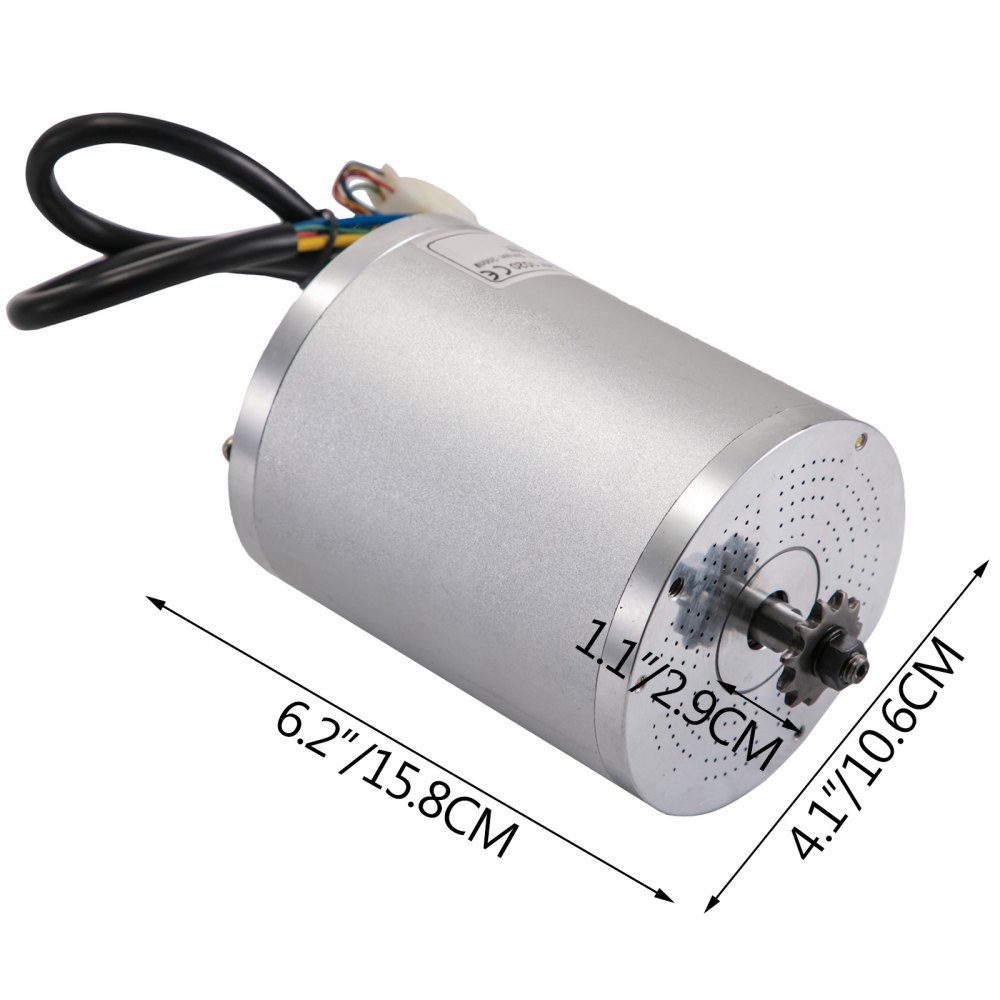 2000W 48V DC Brushless Motor w/Controller Mini bike Magnet  Electric Motor