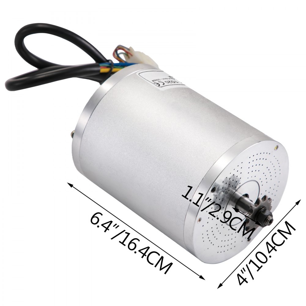 Brushless Electric Motor Controller 60V 2000W BLDC Permanent Powerful Go-kart