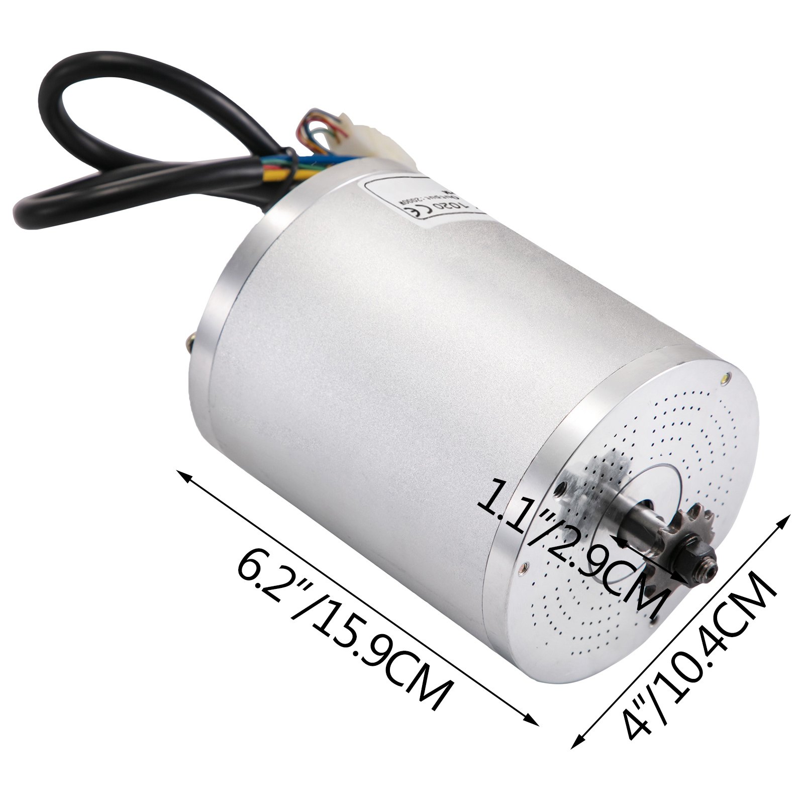 60V DC Motor Brushless Electric Motor 2000W BLDC TDM E-Bike scooter