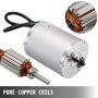 VEVOR 60V 3000W Brushless Motor Go Kart Electric Motor for Go Kart 60V 3000W DC Motor Bike
