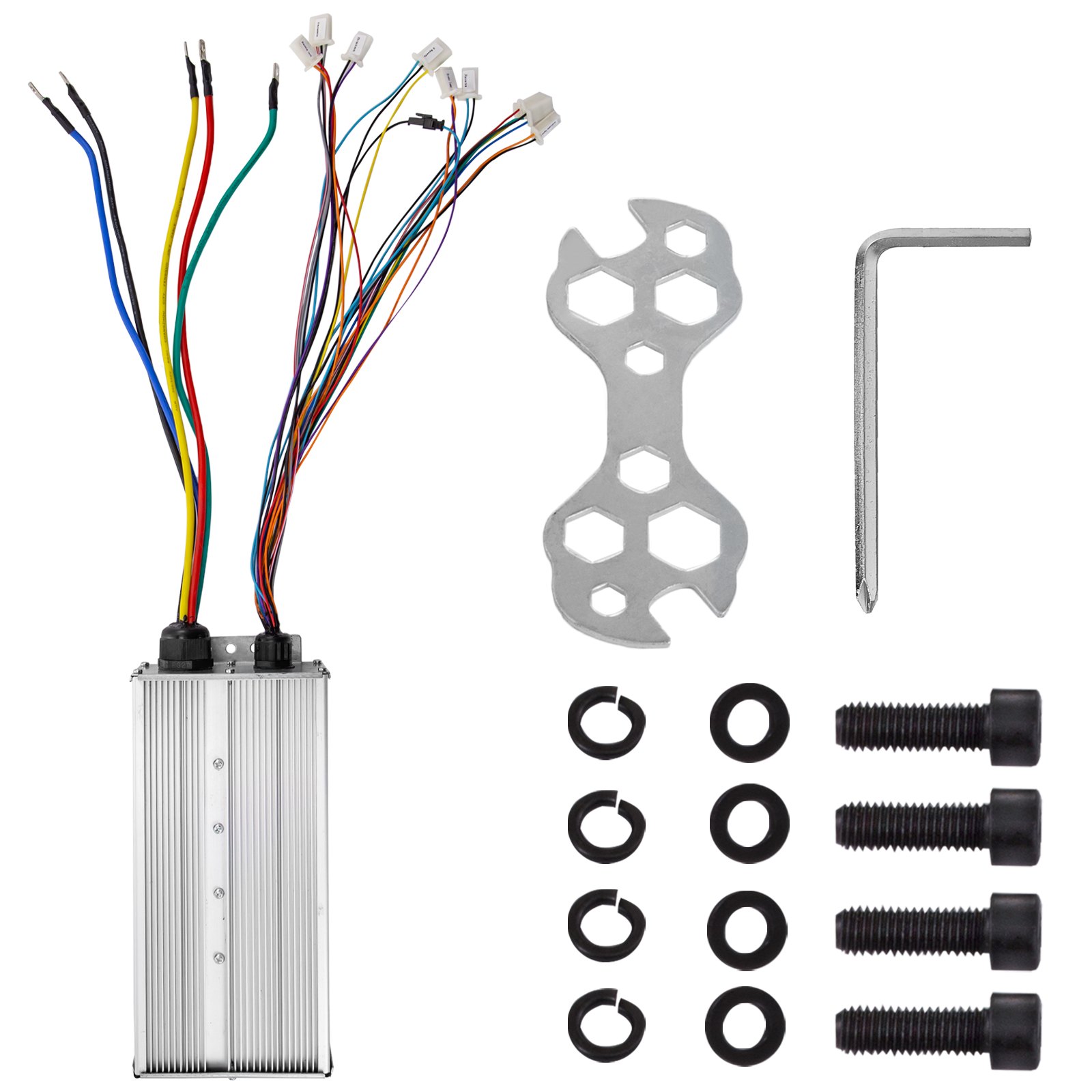 Brushless Electric Motor Controller 60v 3000w Bldc Sprocket Scooter Efficiency