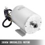 Brushless Motor Go Kart Electric Motor for Go Kart 72V 3000W w/Mounting Bracket