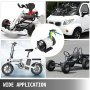 Brushless Motor Go Kart Electric Motor For Go Kart 60v 1500w Electric Gear Motor