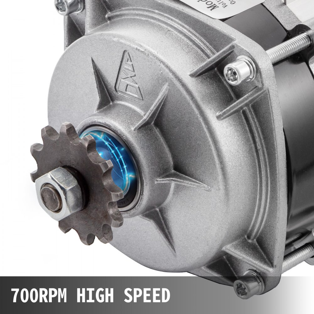 60V DC Motor Gear Brushless Electric Motor 500W BLDC sprocket Permanent Scooter