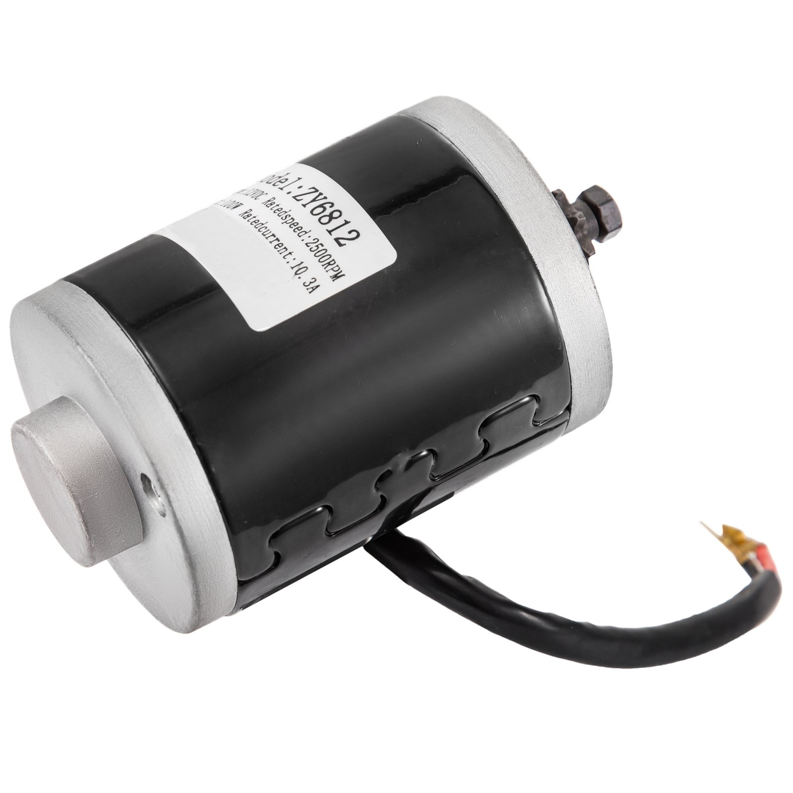 2 100W 24/12V DC Electric Brush Motor 2500Rpm Scooter Project ZY6812 w/Pulley