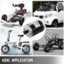 Brushed Motor Go Kart Electric Go Kart Motor 150w 12v Dc Motor 5pcs W/pulley