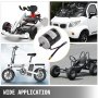 Brushed Motor Go Kart Electric Go Kart Motor 24v 150w Electric Scooter Motor Kit