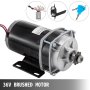 Brushed Motor Go Kart Electric Go Kart Motor 800W 36V DC Motor w/Speed Reduction