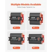 12V 30A DC to DC Charger Battery Charger 375W for Lead-Acid and Lithium AGM GEL