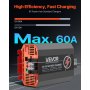 12V 60A DC to DC Charger Battery Charger 750W for Lead-Acid and Lithium AGM GEL
