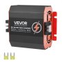 VEVOR 12V 20A DC to DC Battery Charger, 250W, On-Board Battery Charger for Lead-Acid, Lithium, AGM, GEL, and Flooded Batteries, Smart Multi-Stage Charging, for RVs, Commercial Vehicles, Boats, Yachts