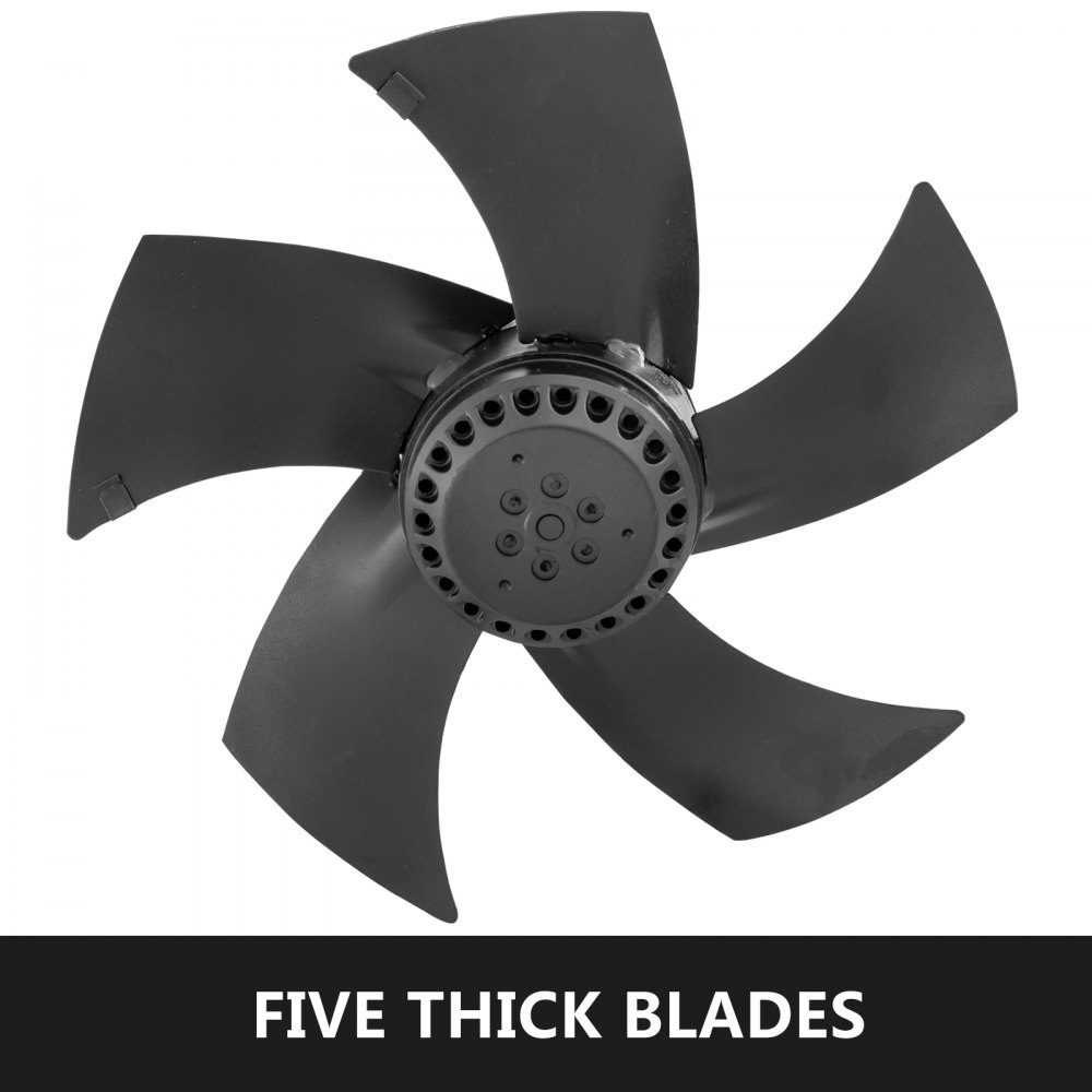 Vevor 300mm Axial Fan YWF4E-300 Ventilation Extractor 1-Phase, 1590r/min