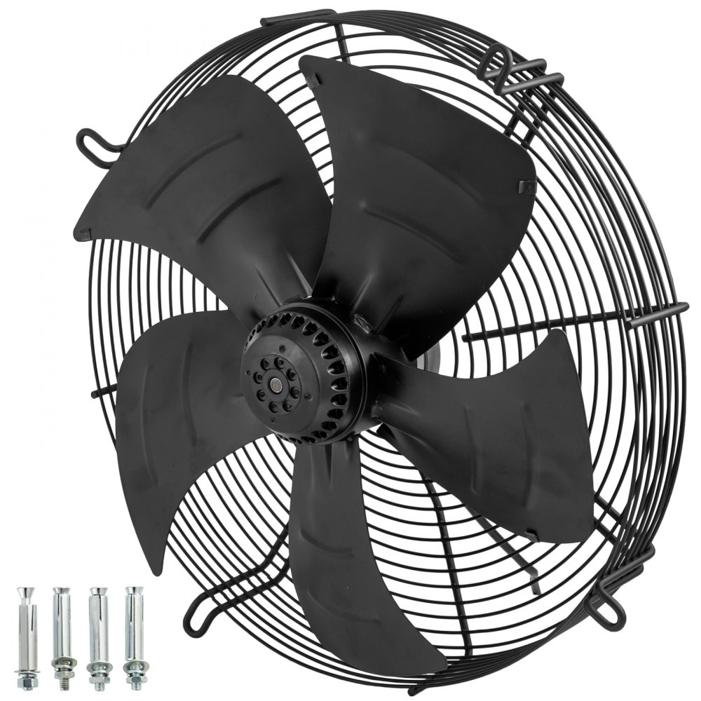 18in Outer Rotor Fan Axial Flow Fan Fume Extractor Static Pressure 160pa