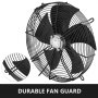 18in Outer Rotor Fan Axial Flow Fan Fume Extractor Static Pressure 160pa