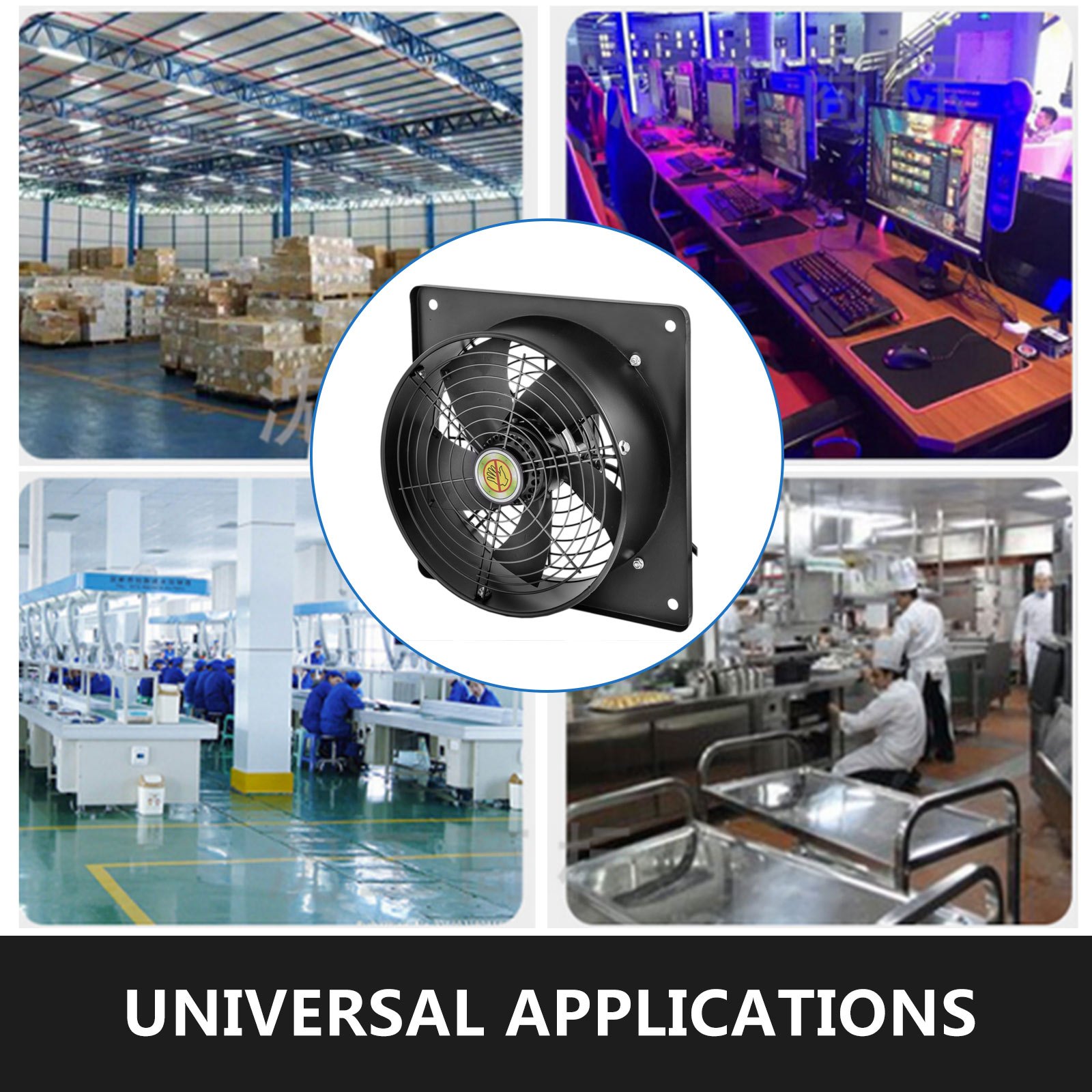 Outer Rotor Fan Axial Flow Fan Wall Fans Ventilation System Axial Flow Fan Full Pressure 210pa