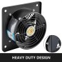 Axial Flow Fan 8in Axial Flow Fan Smart Vent Ventilation Fan Kitchen Exhaust Fan