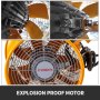 VEVOR Explosion Proof Fan 10 Inch(250mm) Utility Blower 350W Explosion Proof Ventilator 110V 60HZ Speed 3450 RPM for Extraction and Ventilation in Potentially Explosive Environments