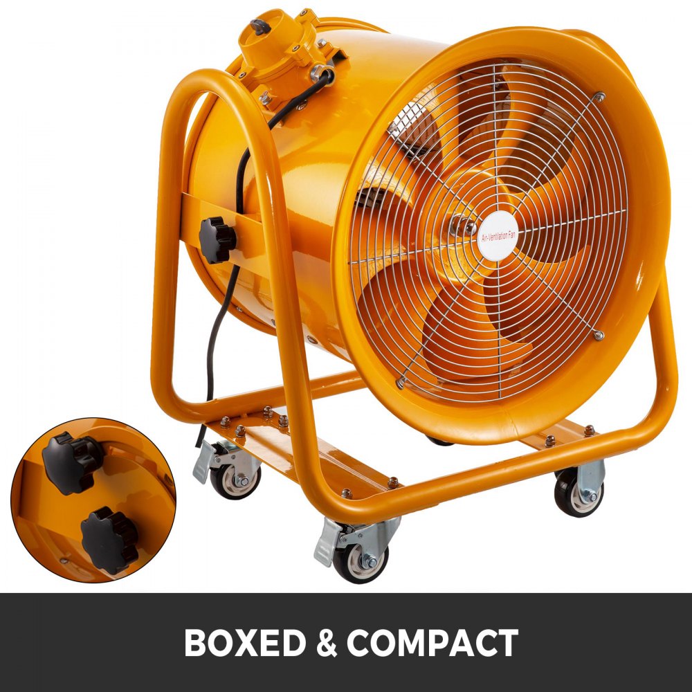 VEVOR 18" Ventilator Explosion Proof Axial Fan 750W Industrial Blower 6600m3/h