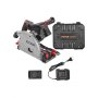 Cordless Track Saw 5-1/2 in Plunge-Cut Circular Saw Kit 20V Battery (Tool Only)