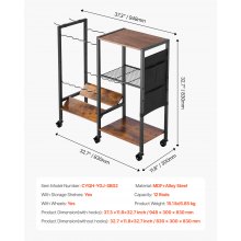 12 Pole Fishing Rod Holder Fishing Rack Cart Organizer with Wheels for Garage