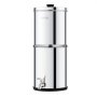VEVOR Gravity-fed Water Filter System, 2.25G 304 Stainless-Steel Countertop System, Water Filtration System, Reduces Lead and up to 99% of Chlorine, with 2 Carbon Filters & Spigot, for Home Camping RV