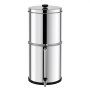 VEVOR Gravity-fed Water Filter System, 2.25G 304 Stainless-Steel Countertop System, Water Filtration System, Reduces Lead and up to 99% of Chlorine, with 2 Carbon Filters, and Water Level  Spigot