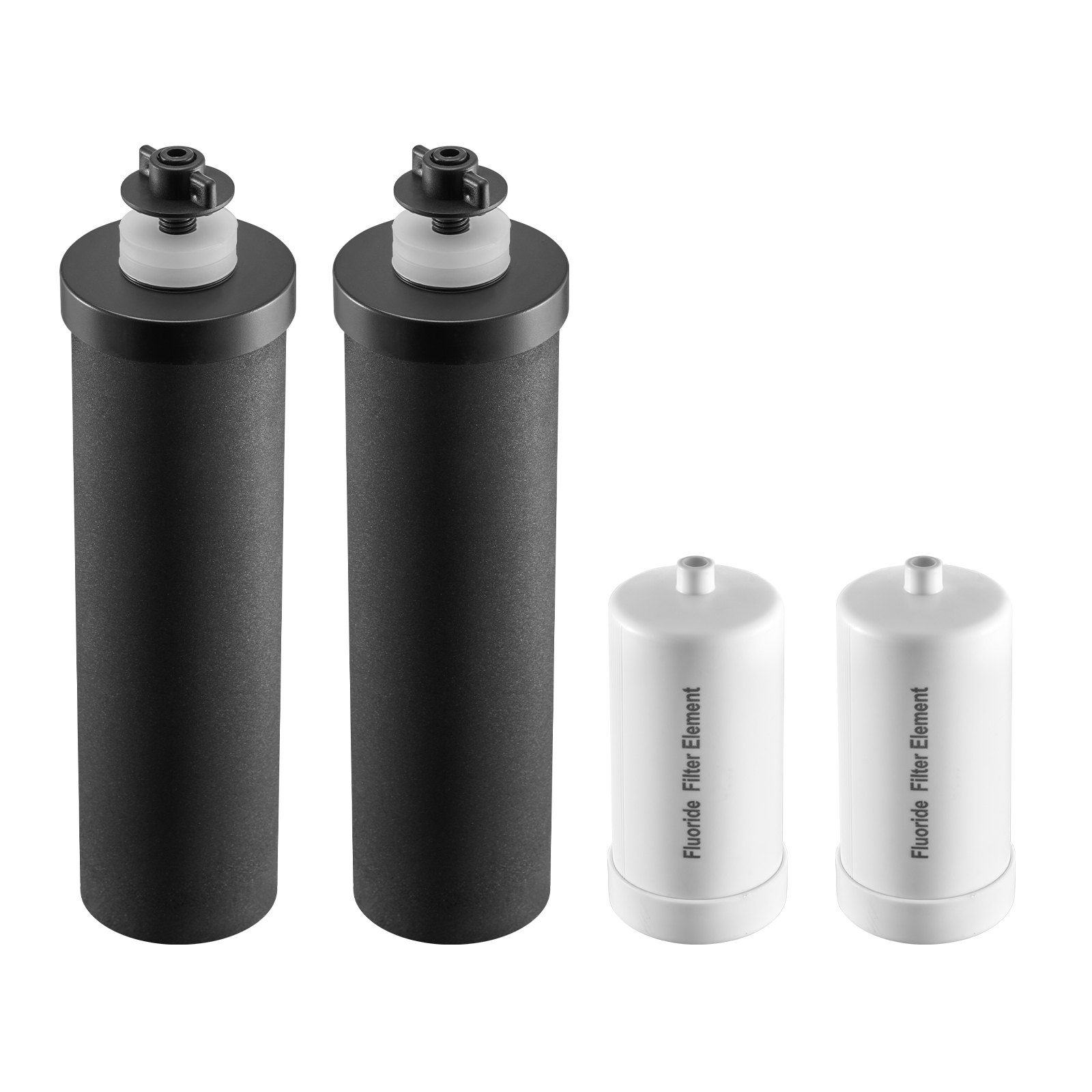 VEVOR Purification Water Filter Replacement for Gravity Filter System 4 Pack