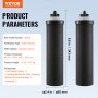 VEVOR Purification Water Filter Replacement for Gravity Filter System 2 Pack