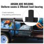 VEVOR Trimmer Rack, 2 Place Weeder Trimmer Rack, Trim Holder Trailer Rack Carrier with Zinc Alloy Password Lock, Mount On Landscape Truck Trailer Enclosed Trimmer Rack Weed Eater Racks, Pair