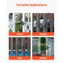 VEVOR Self-Locking Gate Latch Metal Heavy Duty Auto Gravity Lever with Lock Hole