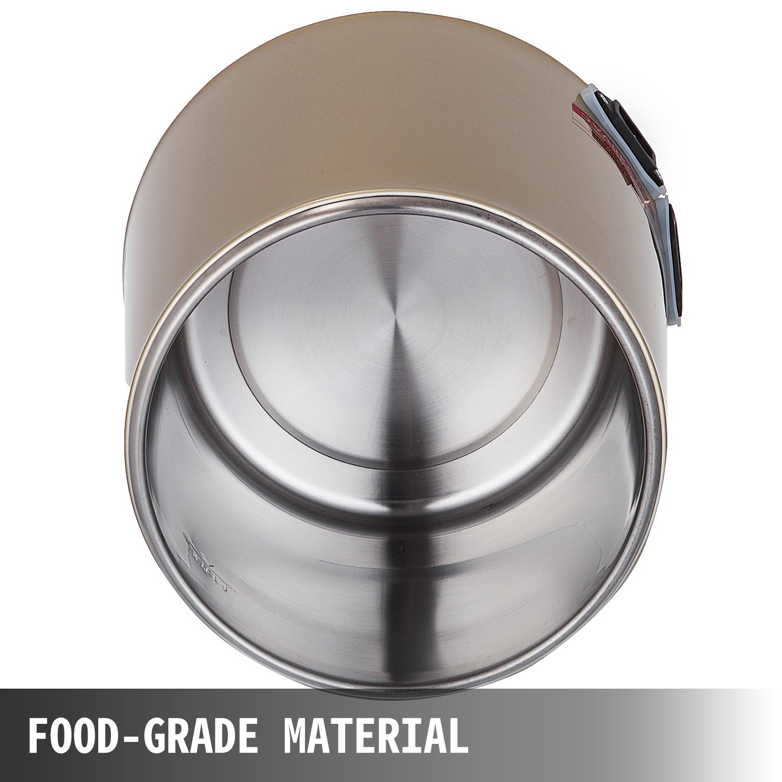 4L Water Distiller Stainless Steel Alcohol Purifier Filter Glass Jar Golden