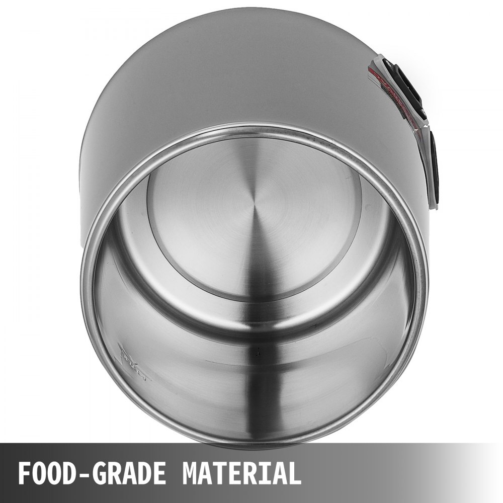 VEVOR Water Countertop 750W, Stainless Steel Distilling Machine 1.1Gal/4L, Purifier Filter with Handle Digital Control , Professional for Home and Commercial Use Sliver