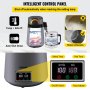 VEVOR Water Distiller 4 L Distilled Water Maker, Distilled Water Machine 0.88 Gal Pure Water Distiller with Dual Temperature Display 750W Water Distillers for Home Countertop with Glass Container Grey