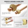 Copper Line Set Copper Pipes for Mini Split Air Conditioner 25' 3/8" & 5/8" OD