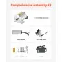 1800W Electric Brushless DC Motor Kit 48V 4500rpm Motor with Speed Controller