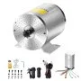 VEVOR 1800W Electric Brushless DC Motor Kit - 48V 4500rpm Motor with Upgraded Speed Controller, Throttle Grip Kit for Go Karts E-Bike Motorcycle Scooter