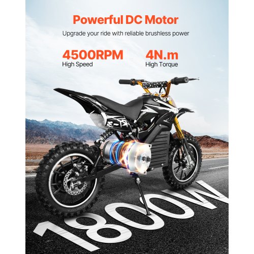 VEVOR 1800 W elektrische borstelloze gelijkstroommotor VEVOR 1800 W elektrische borstelloze gelijkstroommotor