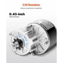 250W Electric Powerful Brushed DC Motor Kit 24V 2700rpm with Upgraded Speed Controller