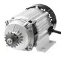 Kit de motor eléctrico sin escobillas VEVOR de 750 W (CC) - Motor de 48 V y 2700 rpm con controlador de velocidad mejorado para karts, bicicletas eléctricas, motocicletas y scooters
