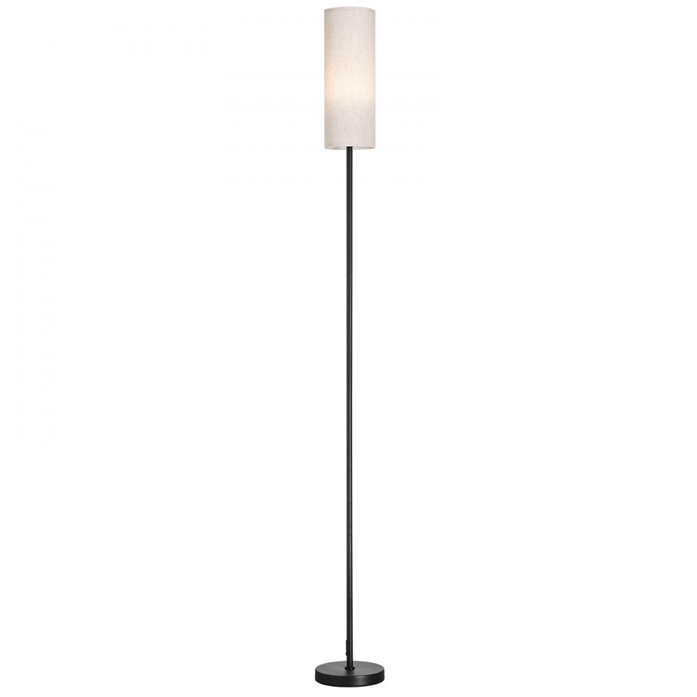 Lámpara de pie regulable VEVOR, colores ajustables sin escalonamientos, moderna lámpara de pie con control remoto, interruptor de pie y control por aplicación, lámpara de pie alta para sala de estar, dormitorio, oficina, bombilla LED de 9 W incluida.