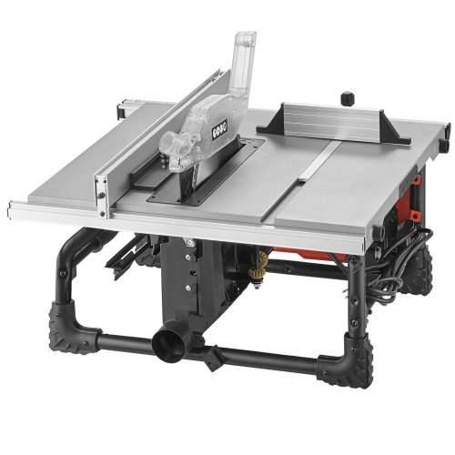 VEVOR 10" Table Saw Electric Cutting Machine 4500RPM 25-in Rip Capacity Woodwork