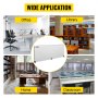 Vevor Desk Privacy Panel Desk Panel Divider 60" Desk Divider Noise Reduction